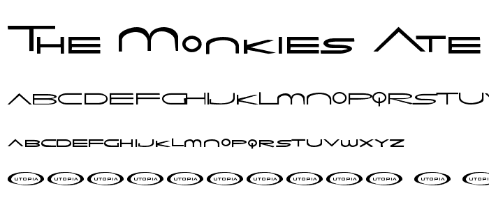 The Monkies Ate My Soul font